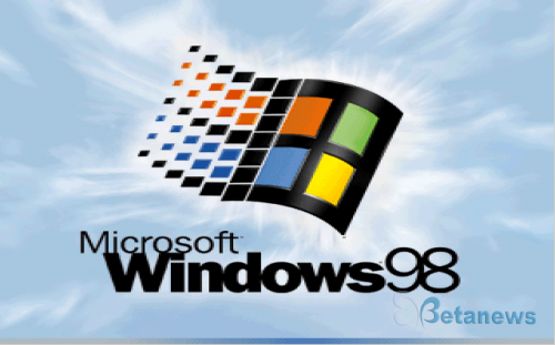 윈도우 98의 부팅 화면이다.