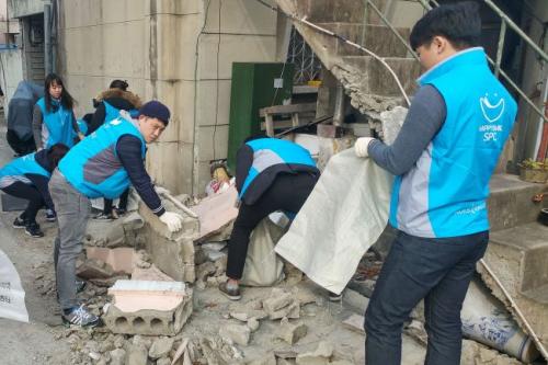 SPC그룹 임직원, 포항 지진 피해지역 주민 돕기_1006403