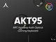 앱코, 더 콤팩트해진 95키 광축 키보드 ‘AKT95 ARC’ 출시